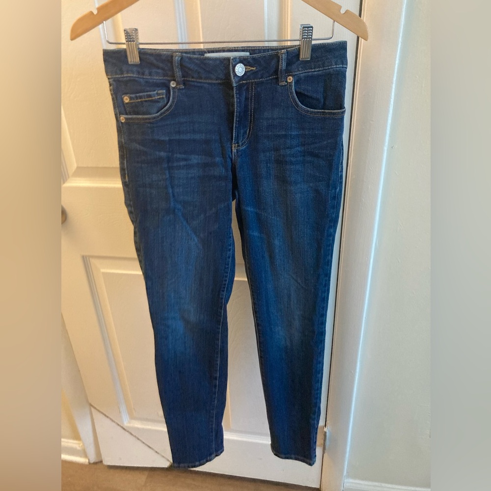Garage Super Skinny Blue Jeans